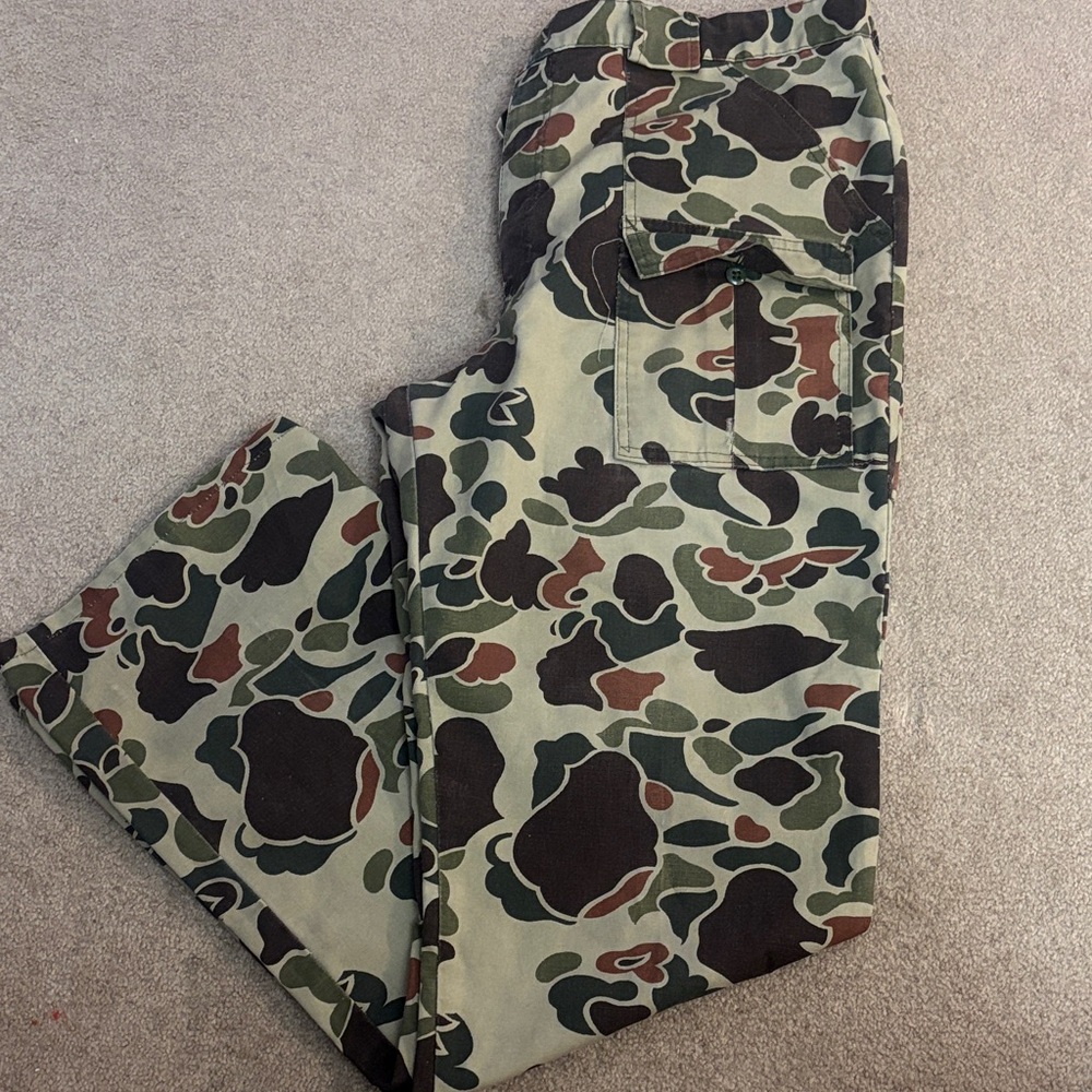 Walls Green Camouflage Cargo Pants